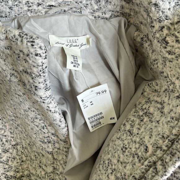 H&M COAT SIZE 10 MSRP $79.99 NWT - Picture 9 of 10